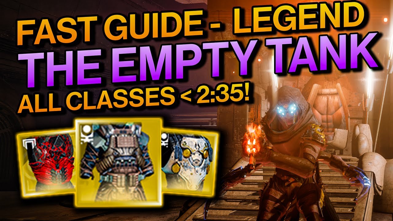 Destiny 2: Platinum EMPTY TANK Legend Lost Sector Guide - EASY & FAST - Season of the Lost