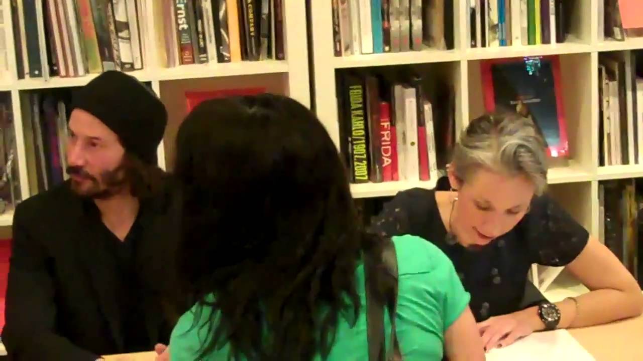 Keanu Reeves Ode To Happiness Book Launch