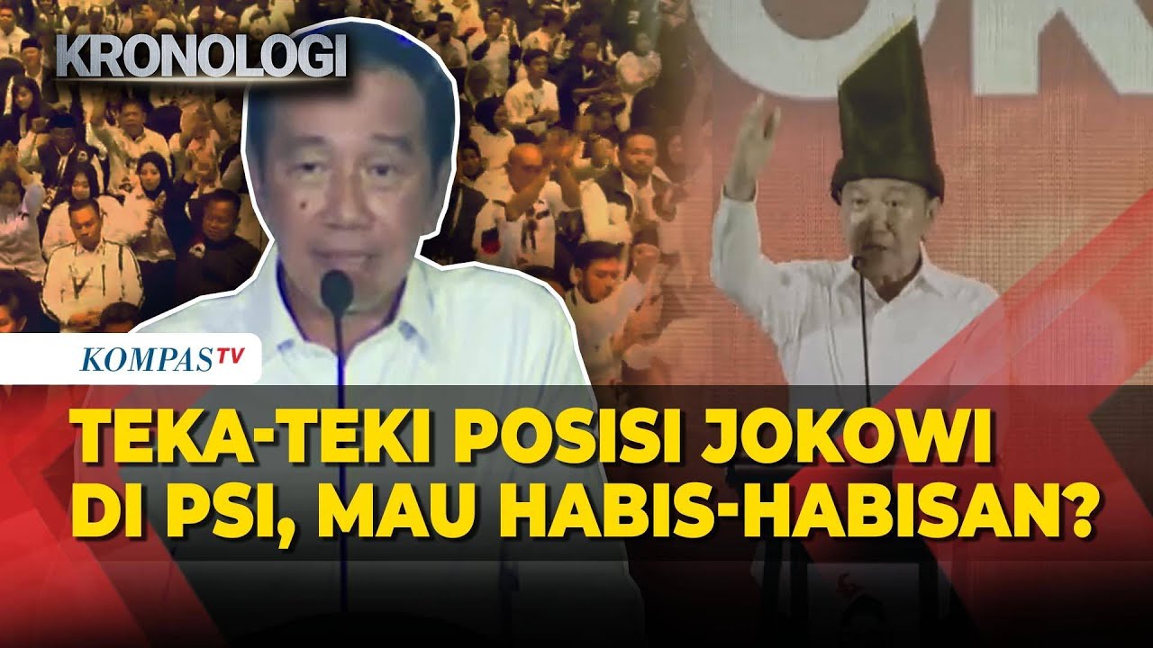 Kronologi Misteri Posisi Jokowi di PSI hingga Beber Akan Mati-Matian, Persiapan Pemilu 2029?