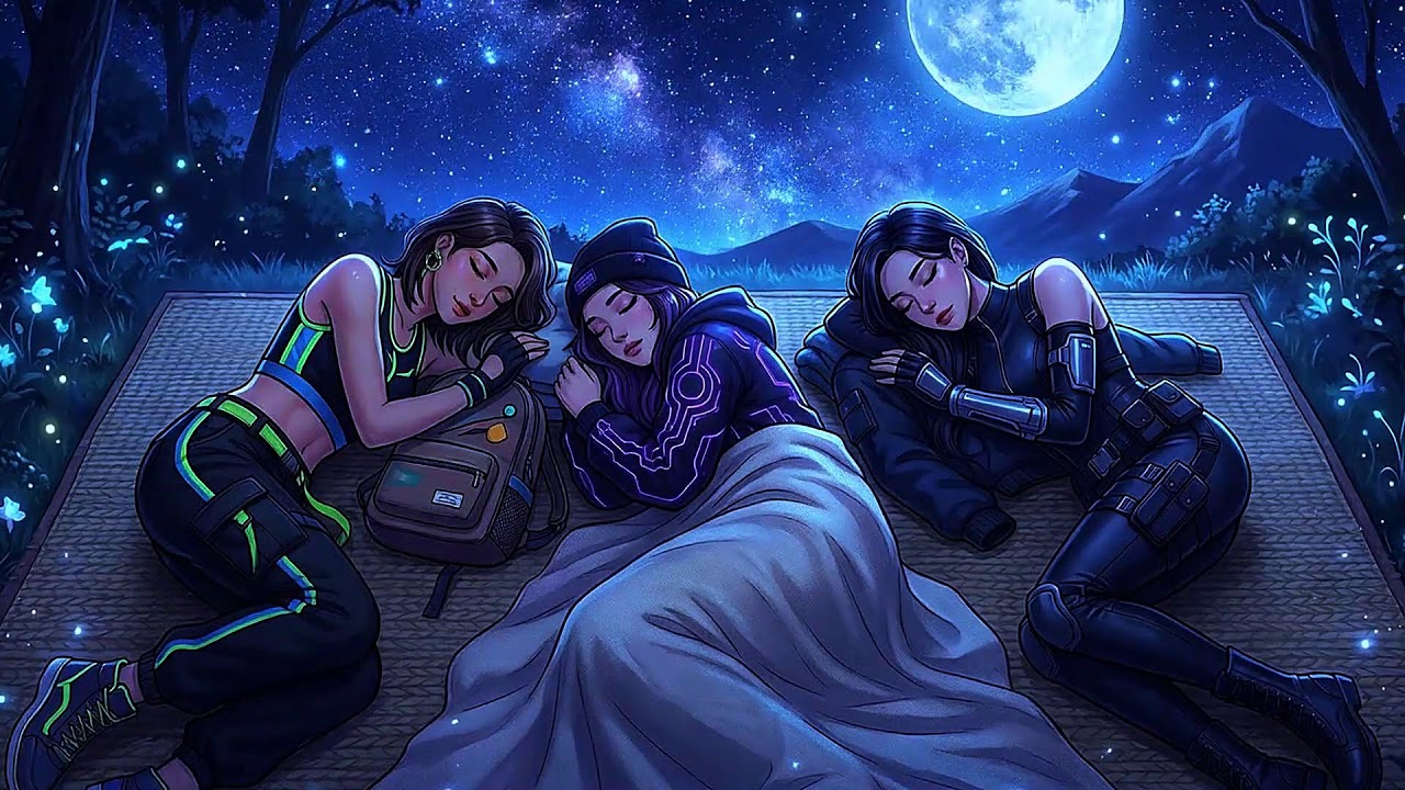 Sleep Comes Easy With Rumi, Mira & Zoey from Huntrix | Peaceful Piano