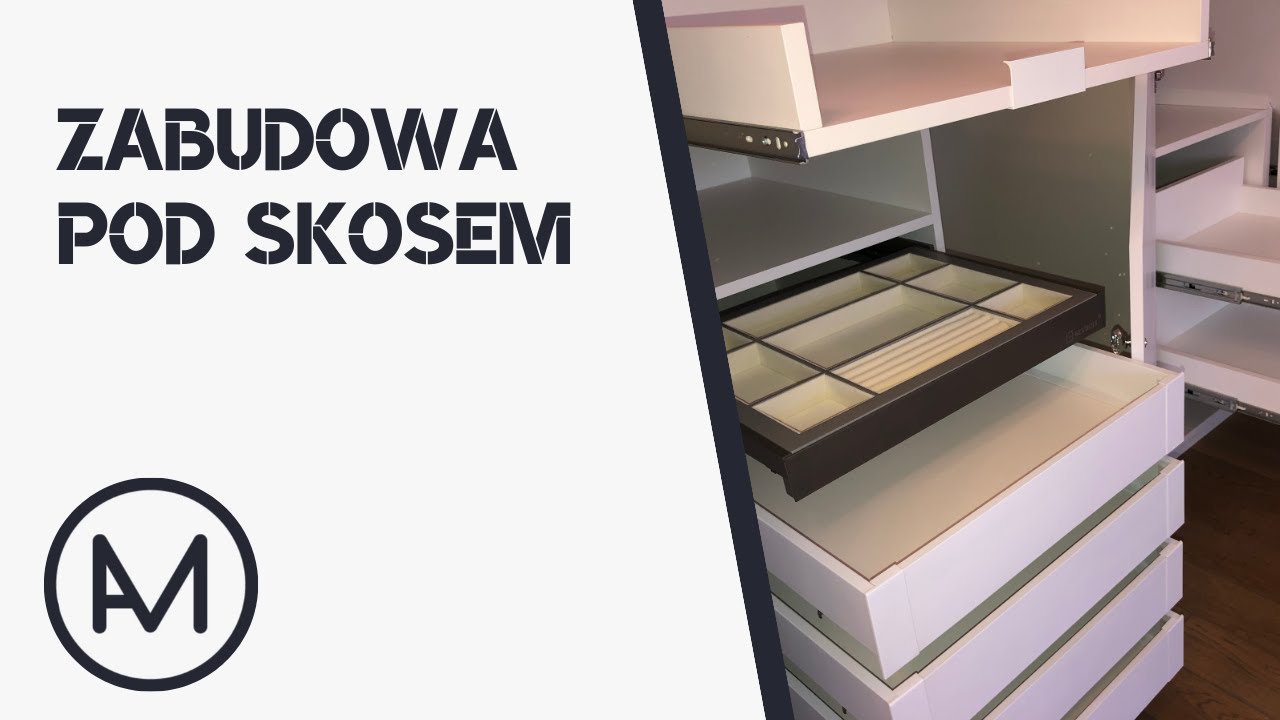 GARDEROBA NA PODDASZU | POMYSŁ NA SZAFĘ | ART MEBLE WROCŁAW