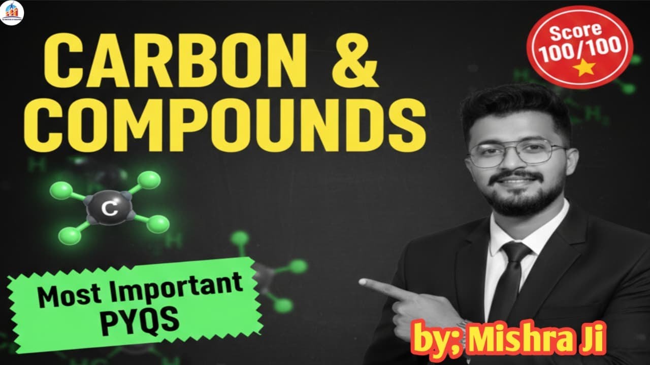"Carbon Chains + Nomenclature Tricks: Class 10 Chemistry Practice for Toppers Only!" || by;Mishra Ji