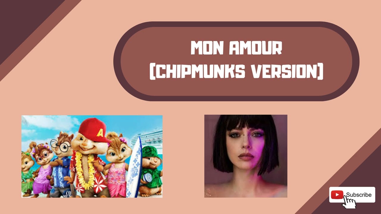 Mon Amour | Chipmunks Version | Annalisa