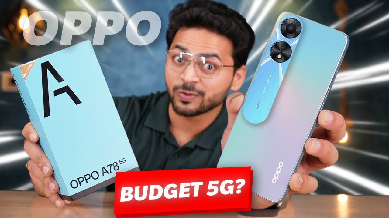 OPPO A78 5G Unboxing & Quick Review 🔥 | Is It Worth.? 🤔 | Dimensity 700 & 33W Fast Charging  🚀