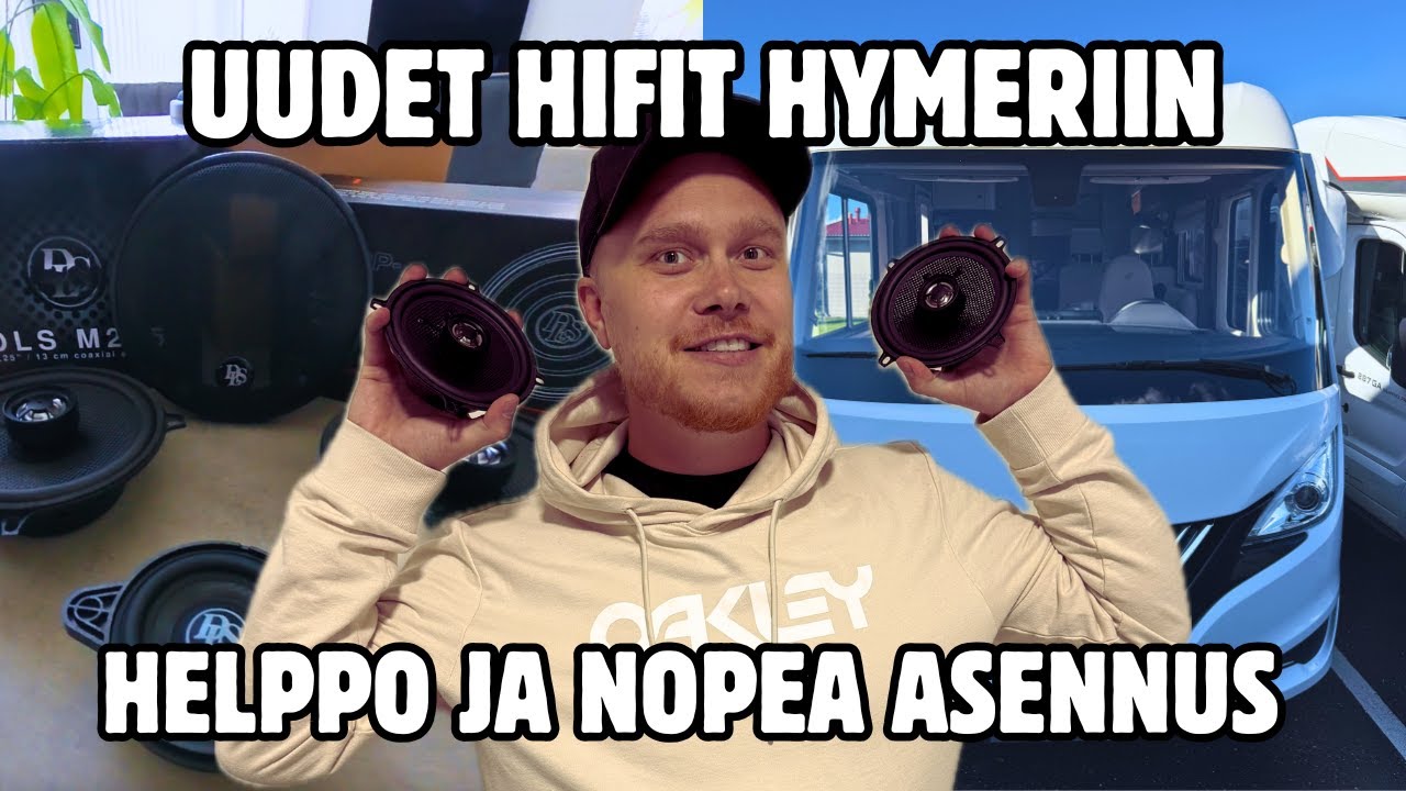 UUDET HIFIT HYMERIIN! HELPPO JA NOPEA ASENNUS