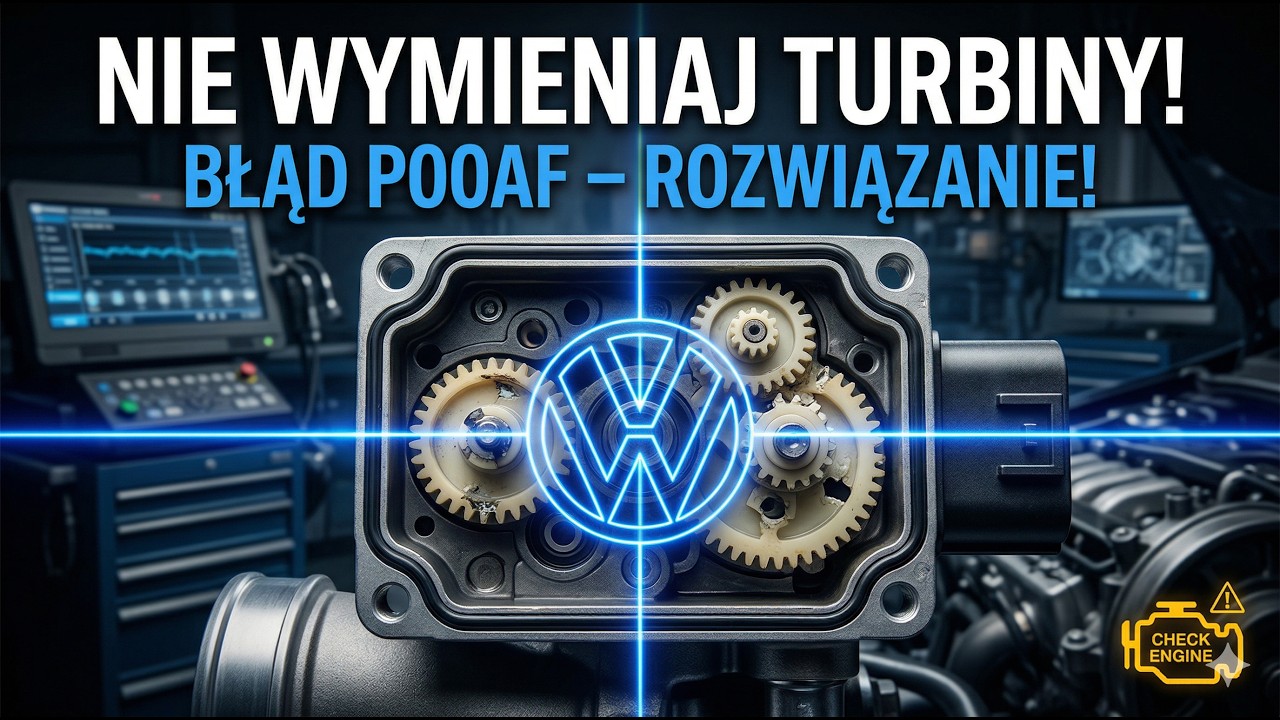 #13 Błąd P00AF Turbosprężarka zablokowana
