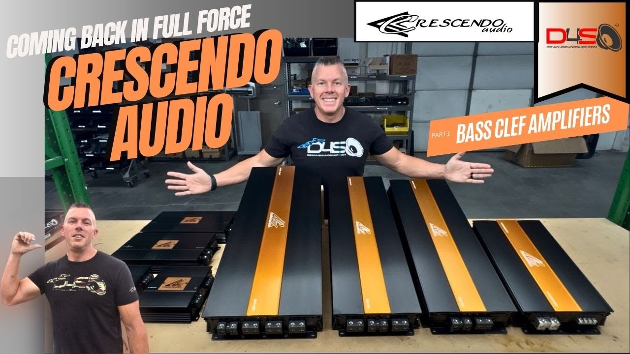 CRESCENDO AUDIO IS COMING BACK IN FULL FORCE!