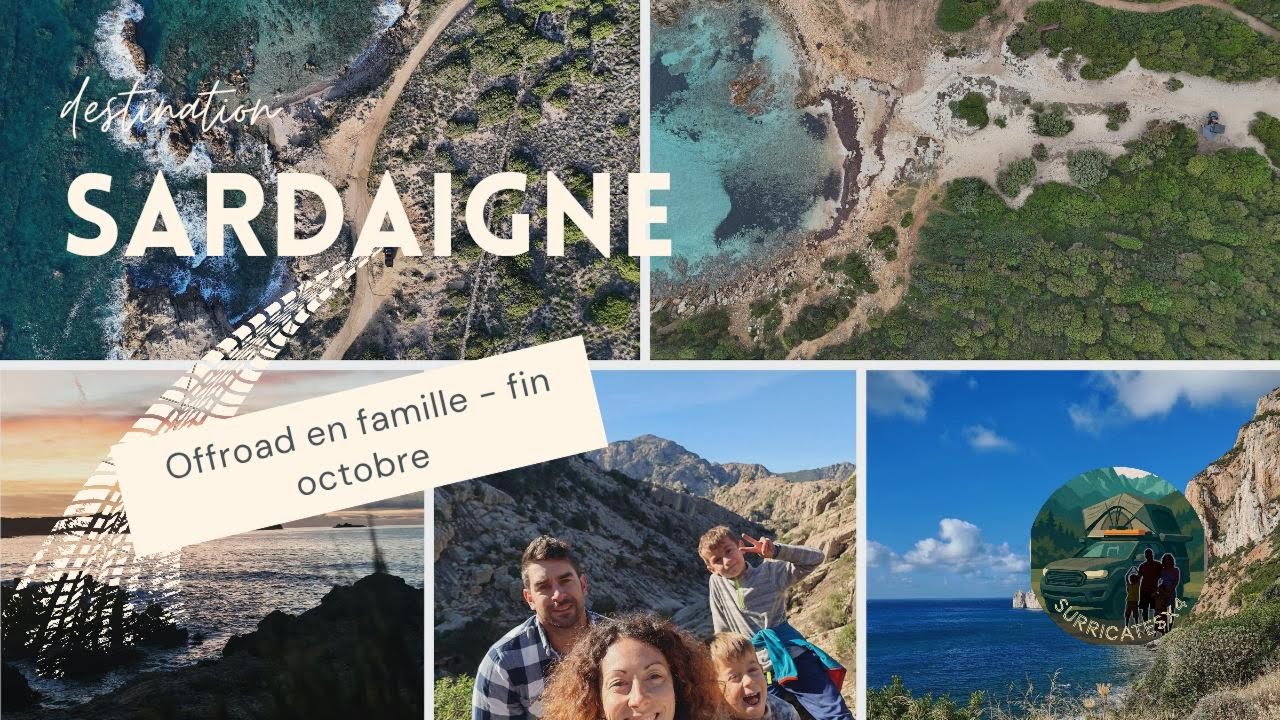 SARDAIGNE OFFROAD 🇮🇹 7 jours d'aventure en famille (Ford Ranger, Dunes & Bivouacs)