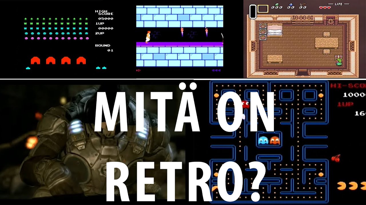 Mik&auml; on retropeli?