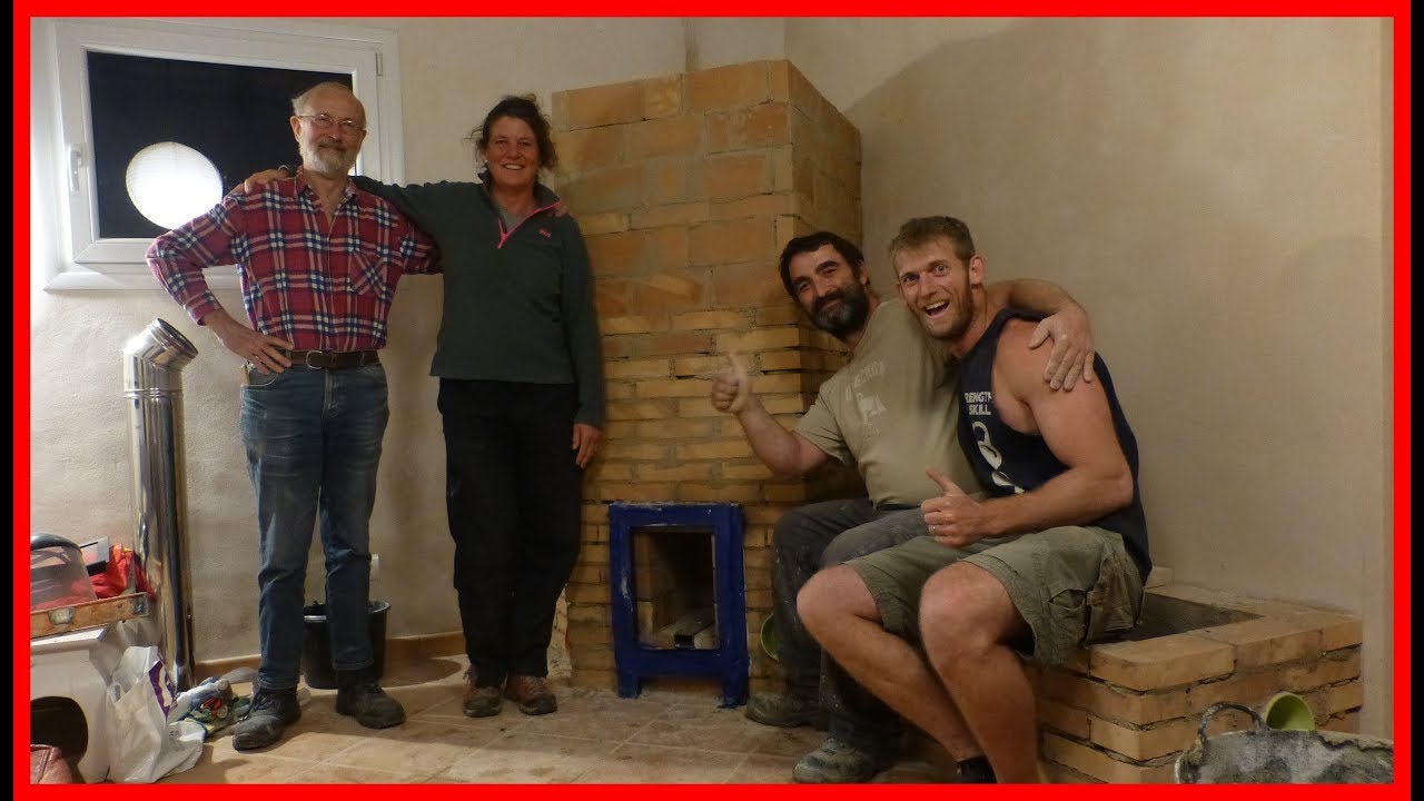 Batch Box Rocket Mass Heater Build with Peter Van Den Berg - Full build timelapse