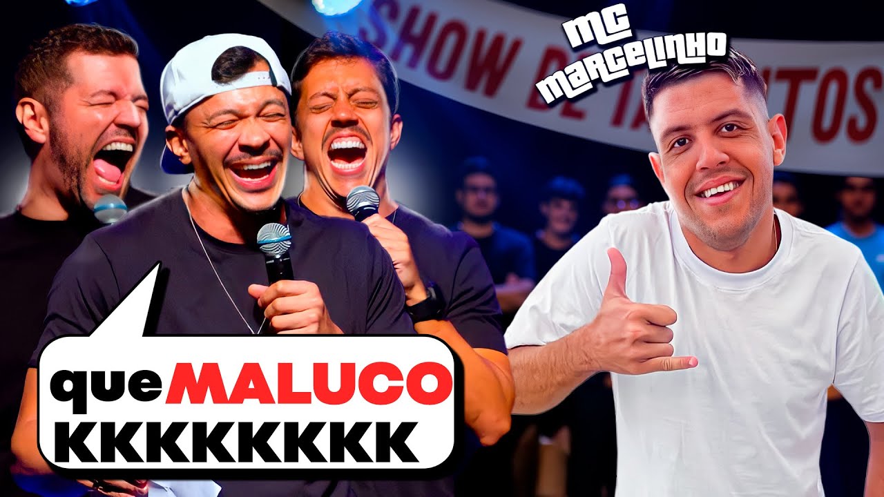 3 HUMORISTAS EM BUSCA DO NOVO TALENTO DA INTERNET 🤣 SÓ MALUCO!!! (Ft. Mc Marcelinho)