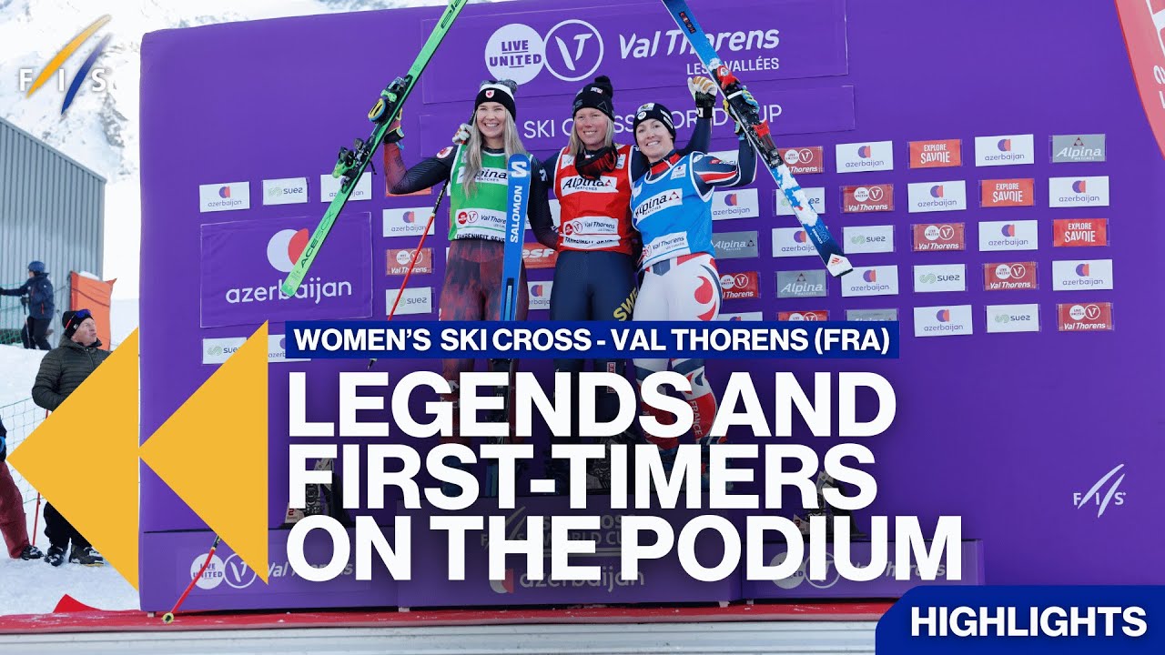 Comeback victory for Naeslund, first WC podium for Ballet Baz | Highlights | FIS Freestyle Skiing