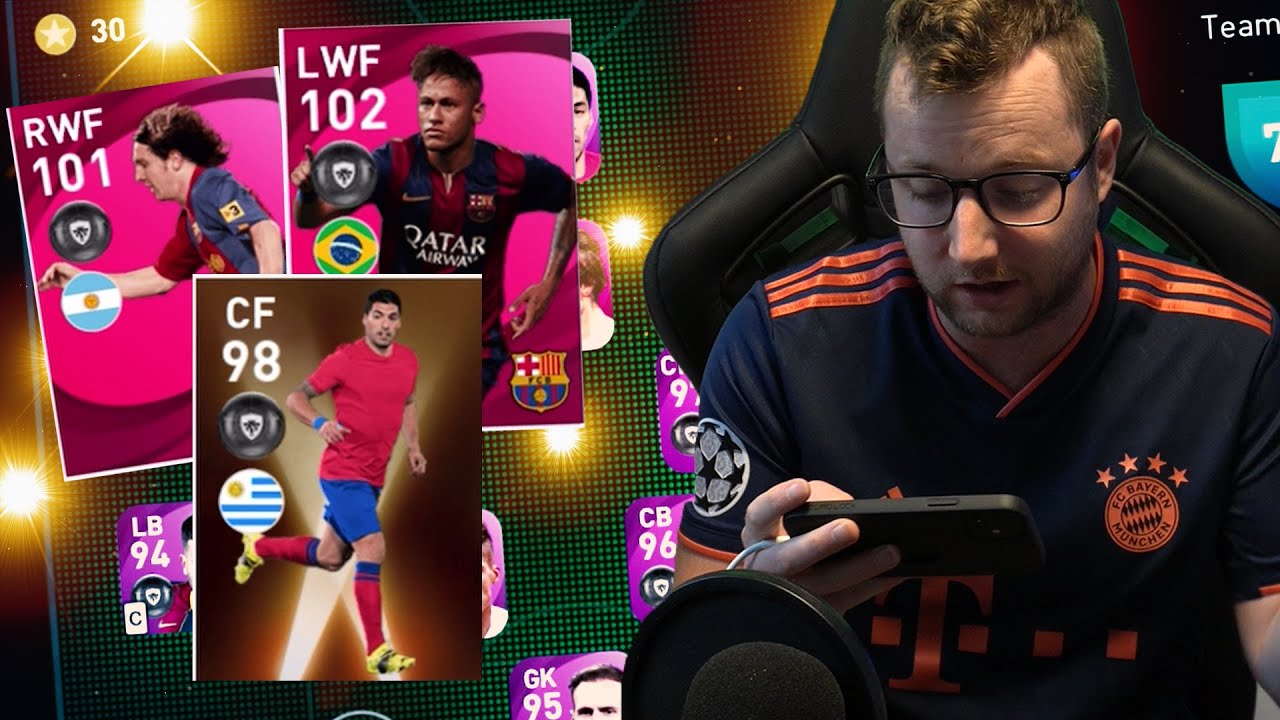 The Return of MSN to PES 21 Mobile! Iconic Moment Neymar, Messi, and Fans' Choice Suarez!