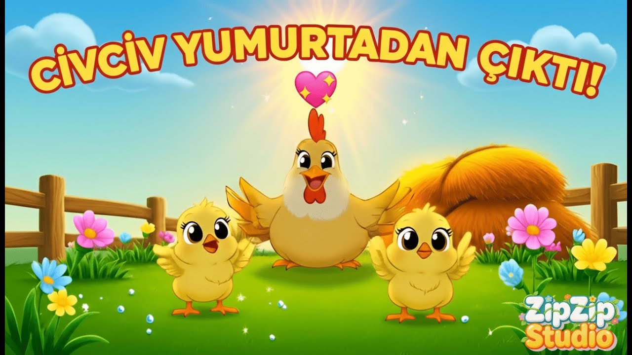 CİVCİV YUMURTADAN ÇIKTI! 🐣 | En Sevilen Eğitici Çocuk Şarkısı