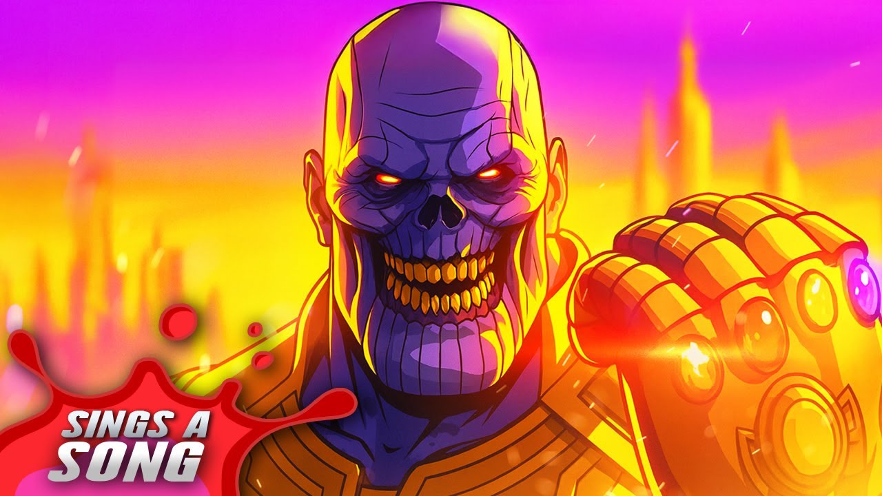 Зомби Танос поёт песню (пародия на супергероев Marvel Zombies)