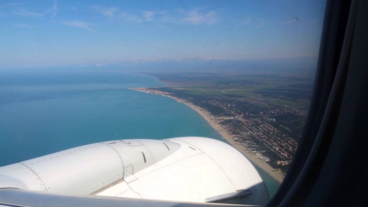 Atterraggio aeroporto Pisa da Lamezia terme
