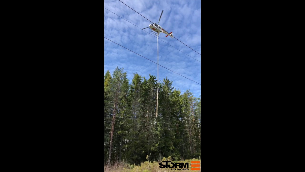 Vertical helisaw Eidsiva