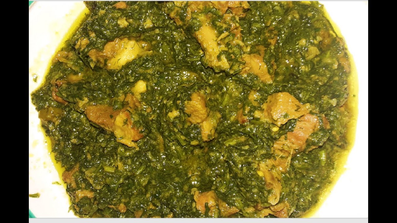 Hyderabadi Palak Gosht l Palak Gosht Recipe l Spinach with Mutton Recipe l Mrs. Norien