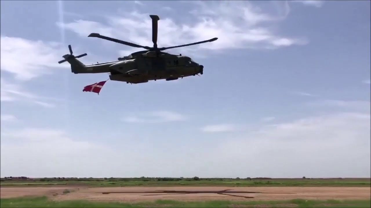 Danish AW101 Merlin in Mali