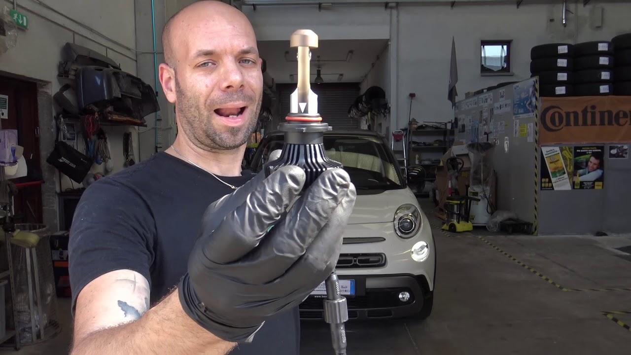 Presentazione installazione Kit Led Fiat 500L Faro America