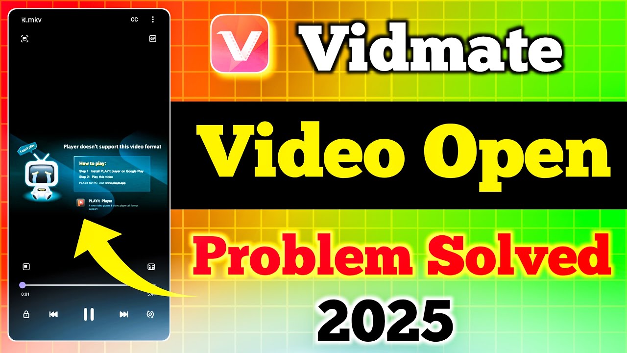 How To Solve Vidmate Playit Problem Solve 2025 | Vidmate Video Download Problem Solve 2025