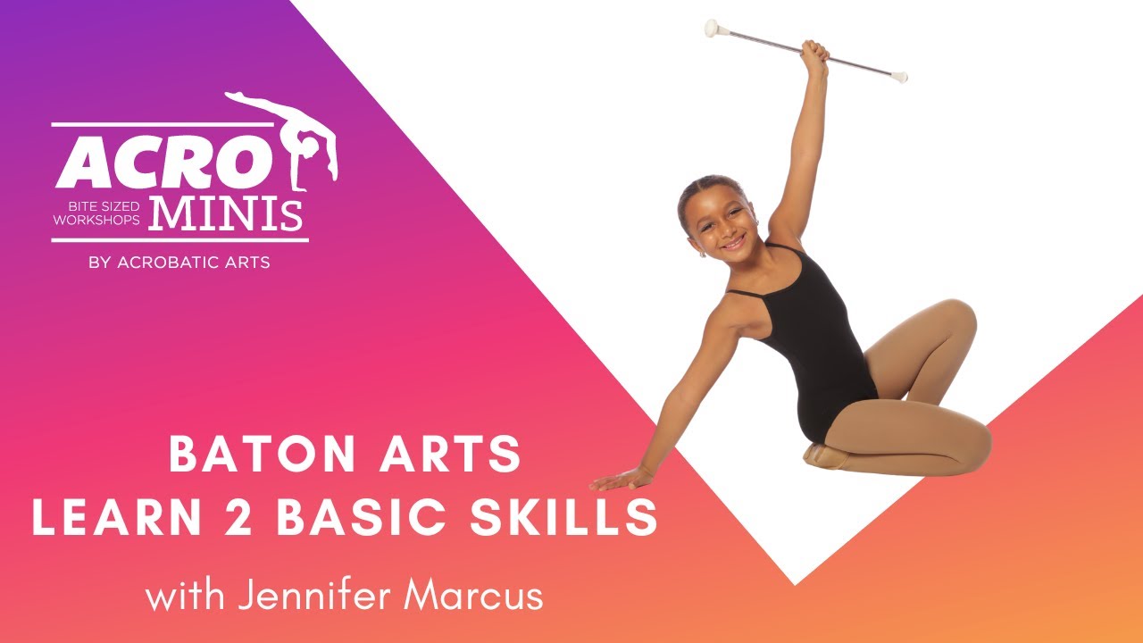 Ep 53   Baton Arts  Learn 2 Basic Skills with Jennifer Marcus