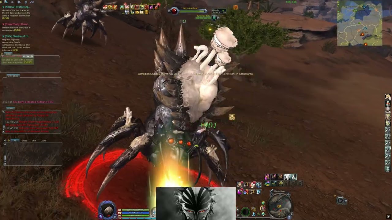 AION 8.5 ASSASIN vs KITSUNE ( NO HIDE ACTIVE?)