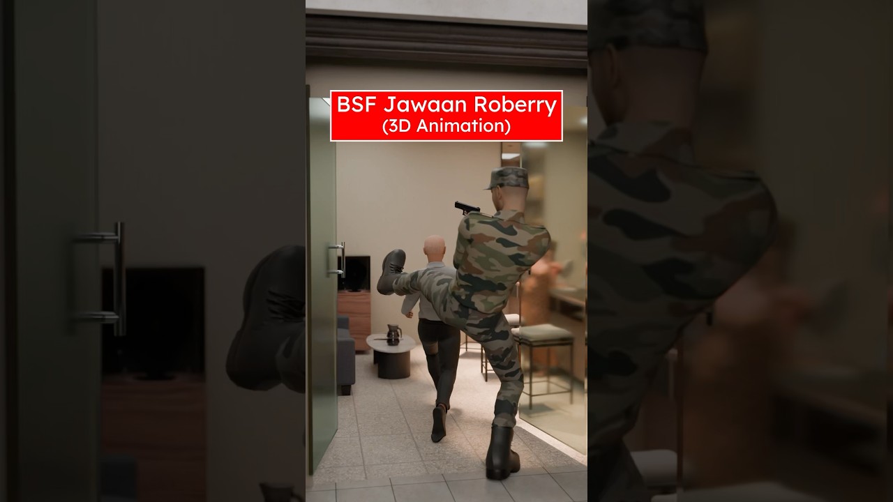 BSF Jawaan Robbery (3D) by Professor Of How