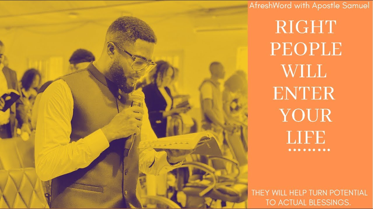 GOD SAYS: THE RIGHT PEOPLE ARE ENTERING YOUR LIFE... Your Potentials will be expressed!