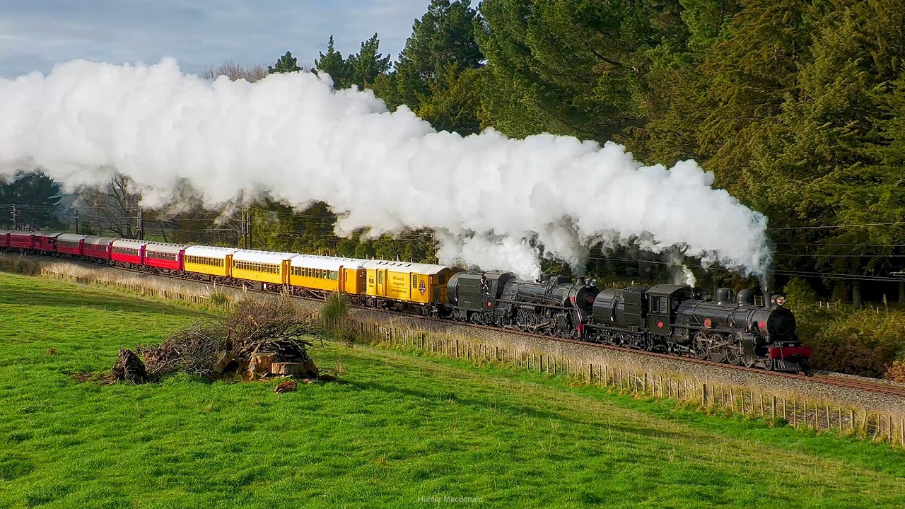 FRONZ50 - Double Headed Steam Power to Ohakune