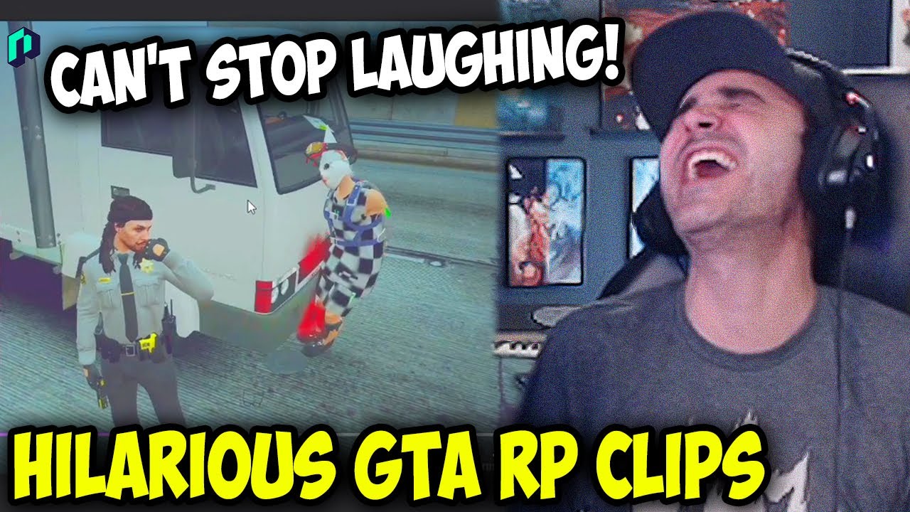 Summit1g Reacts To THE FUNNIEST GTA RP CLIPS! CAN'T STOP LAUGHING! | GTA 5 NoPixel RP