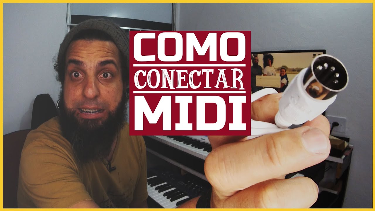 Como Conectar Cabos MIDI | Tudo Sobre Teclado Musical