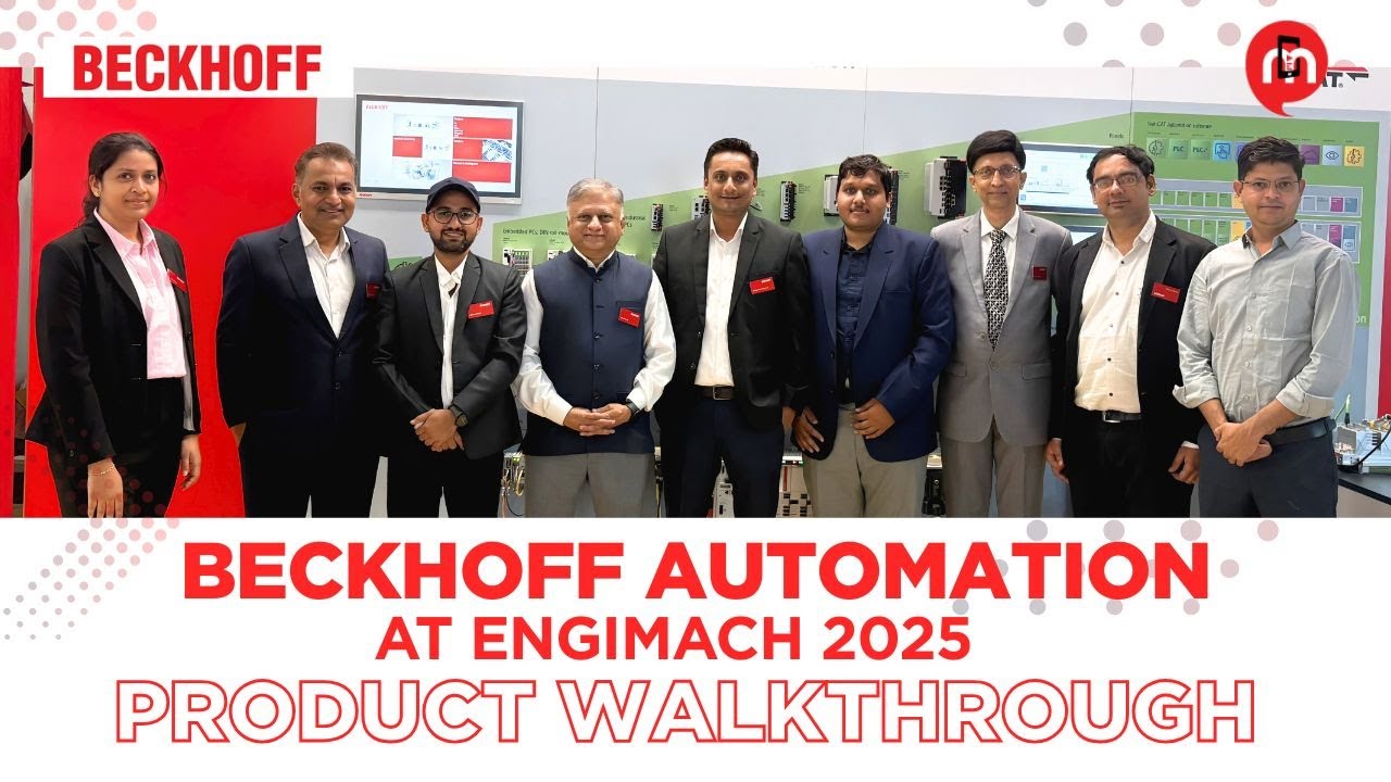 Beckhoff Automation at ENGIMACH 2025 l Product Walkthrough @Beckhoff Automation India