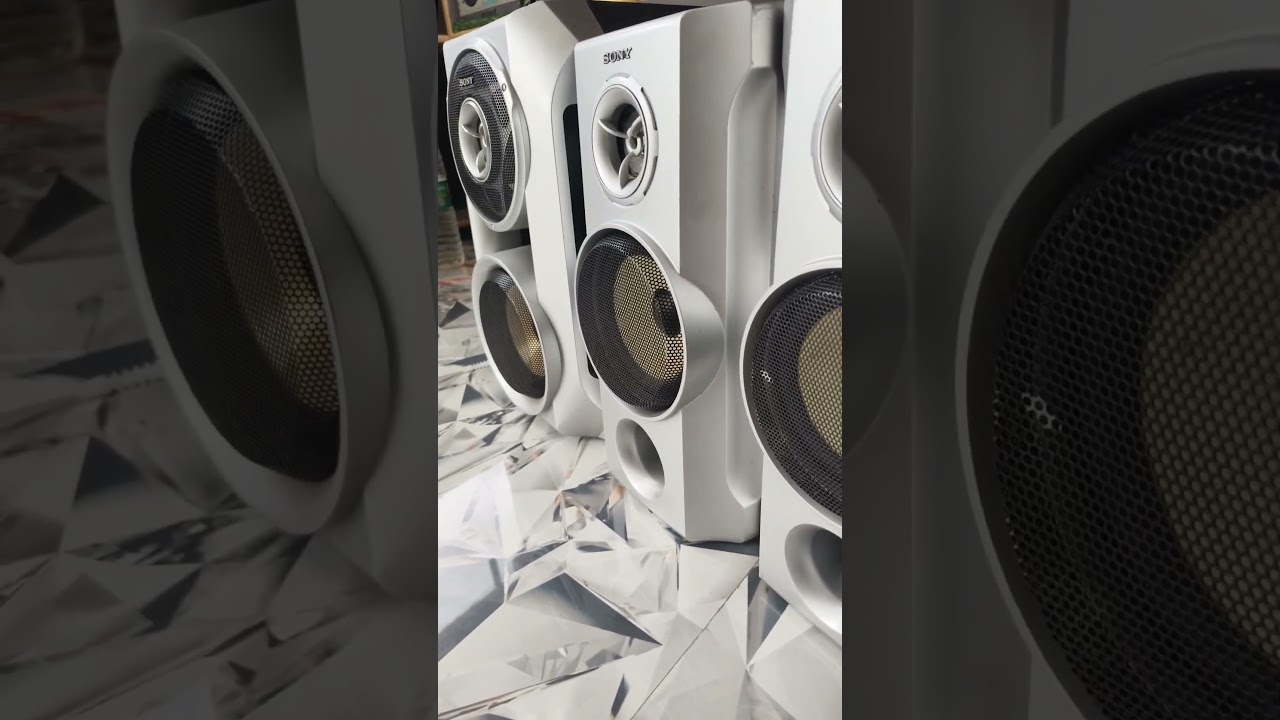 Sony mhc rv-8 speaker system available call 9932521585 #sony #sonymusic #soundchake #dj #djmix
