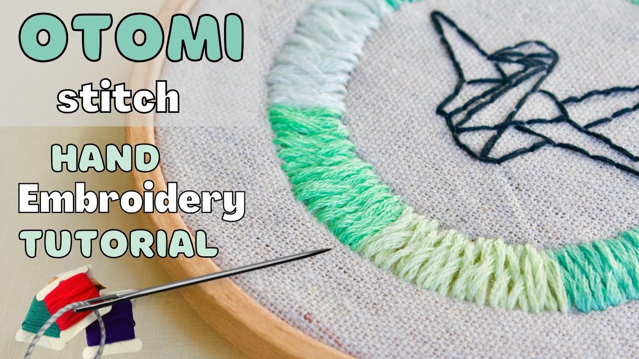 Otomi hand embroidery Stitch Step by Step Tutorial | Mexican embroidery stitches for beginners