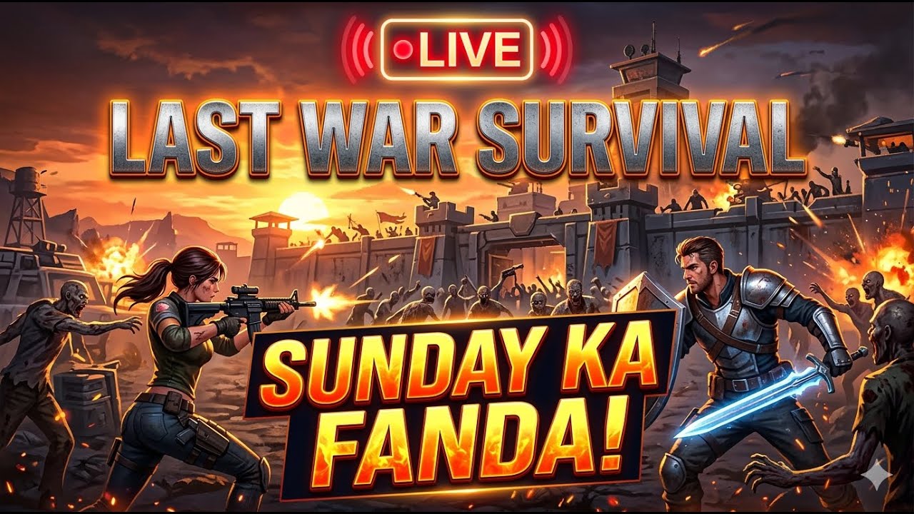 Last War Survival : Sunday Ka Fanda 😎 | Live