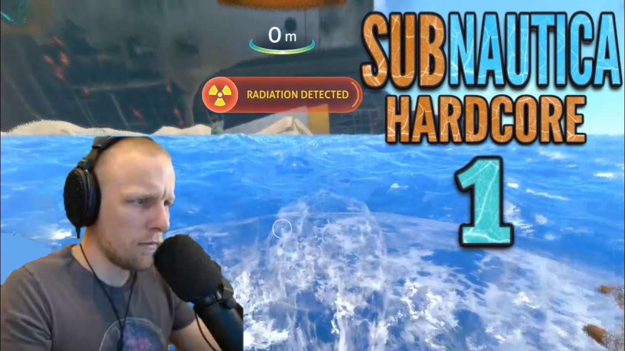 Don't forget to breath! - Hardcore Subnautica (Blind) Ep.1