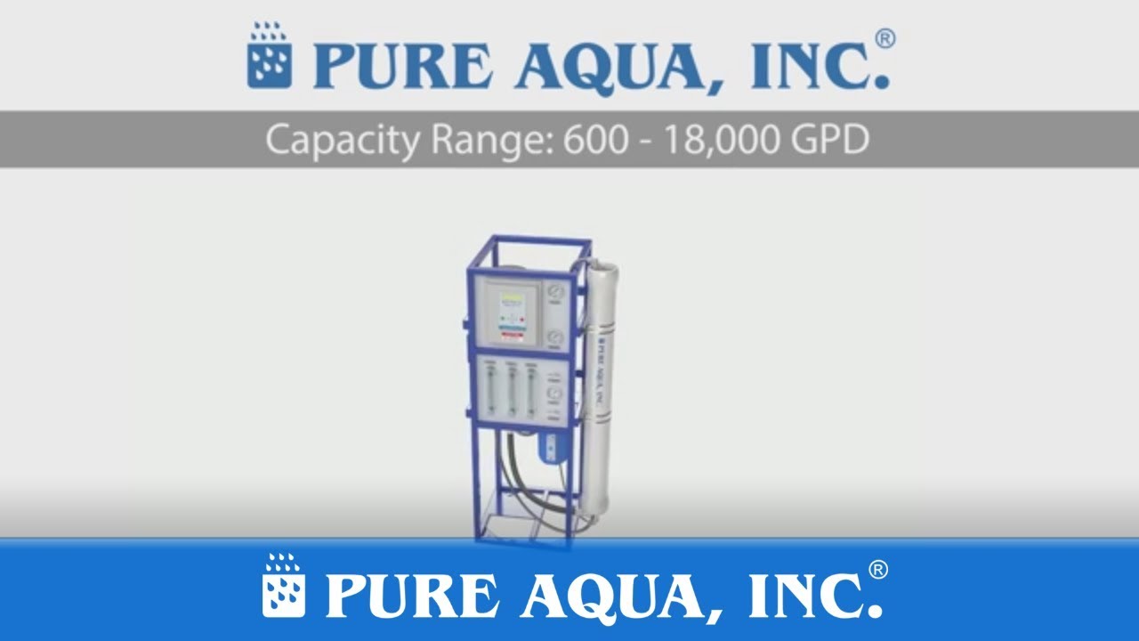 Commercial Reverse Osmosis Systems | Made in USA by PURE AQUA INC.