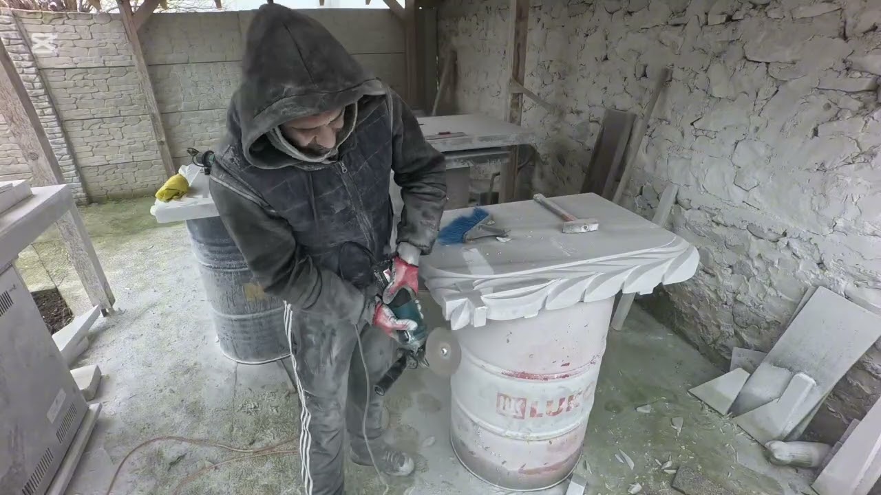 Изработка на надгробен паметник: Пълен процес / Gravestone Monument Crafting: Full Process ⚒️