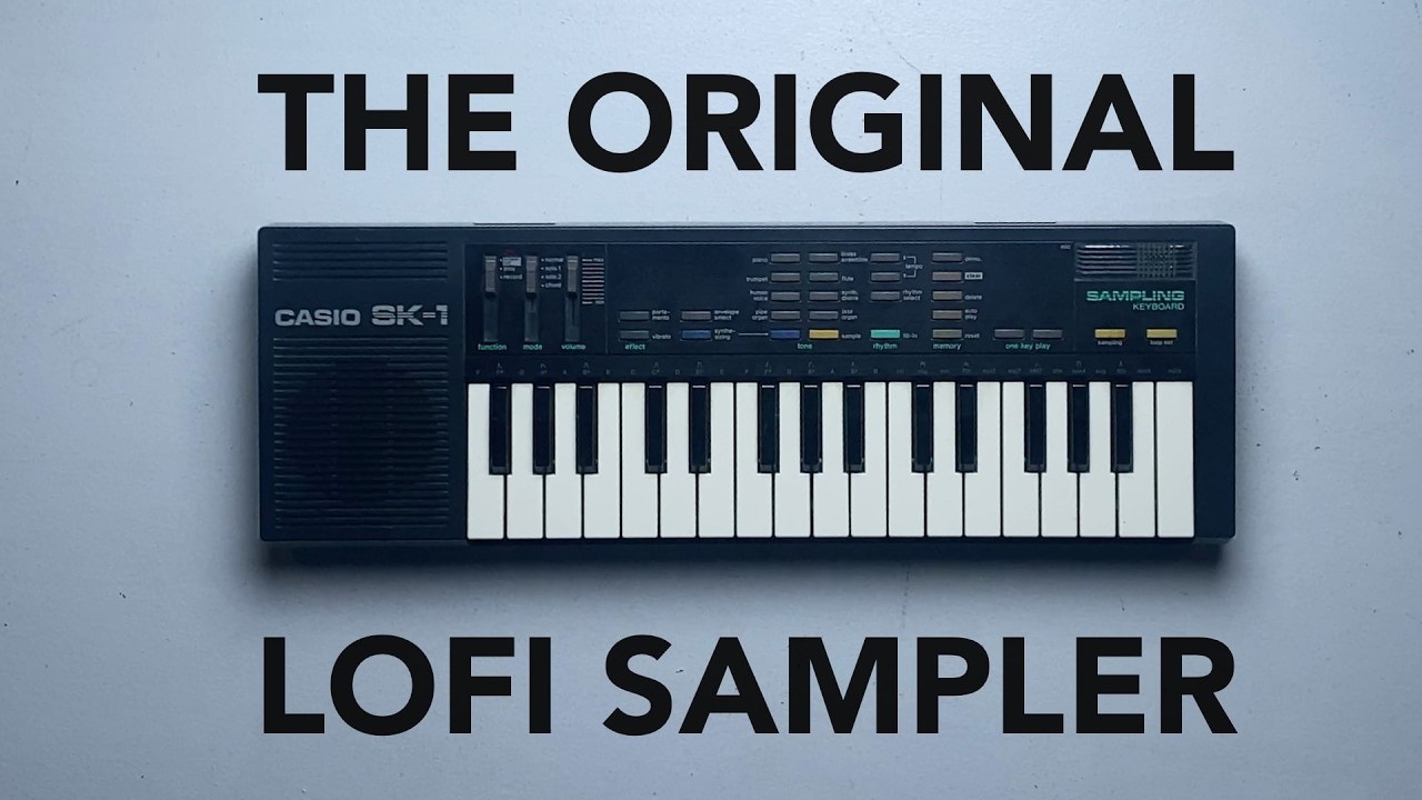 Casio SK-1: This legendary lo-fi sampler from 1986 is still worth it