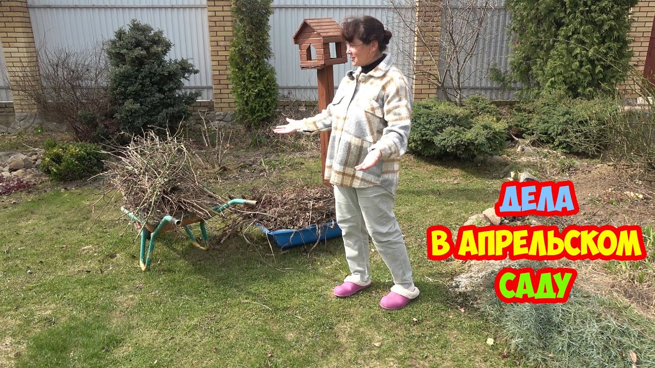 Уход за садом в АПРЕЛЕ. Все, что МОЖНО и ещё НЕЛЬЗЯ делать в саду в это время.