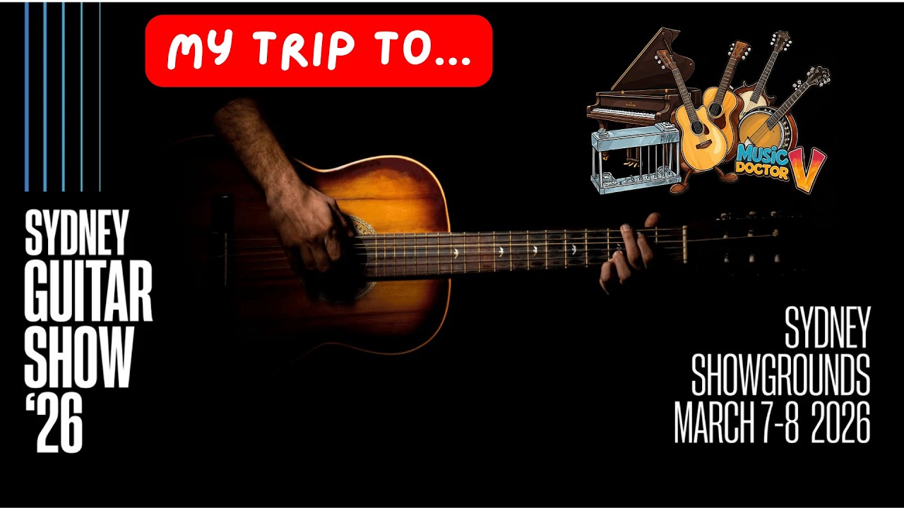 SYDNEY GUITAR SHOW - NAMM Down Under for guitarists - Michael Varecka