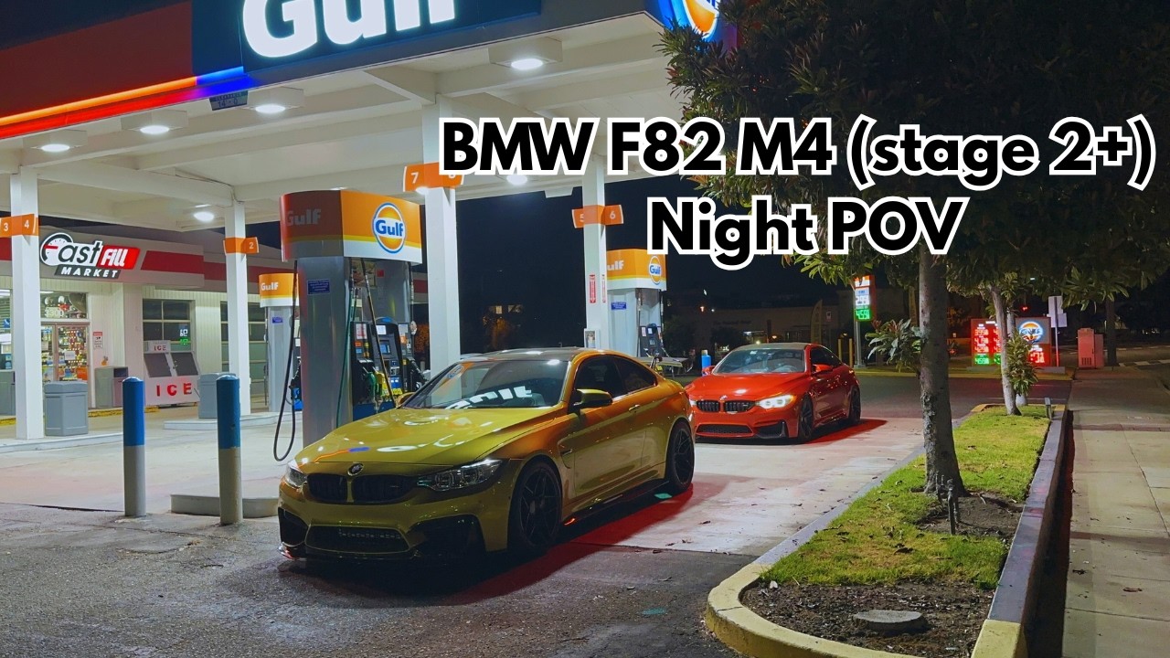 BMW F82 M4 (Stage 2+) Night Drive (POV) w/ Supra B58 MK5 and NoLimit M4