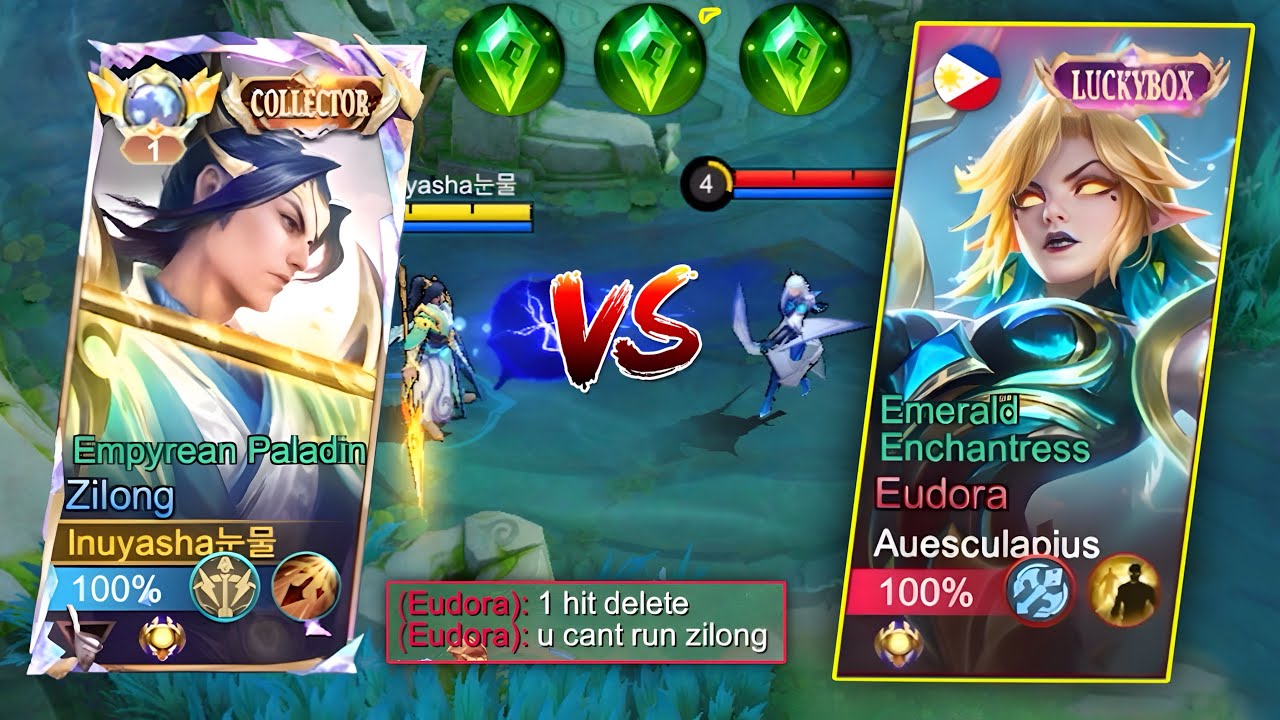 REVAMPED EUDORA IS CRAZY… 1 HIT DELETE?! 💀 | INUYASHA VS EUDORA