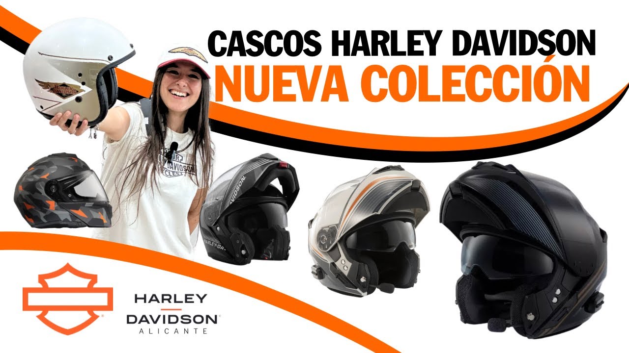 Nueva colección de CASCOS Harley Davidson 🔥