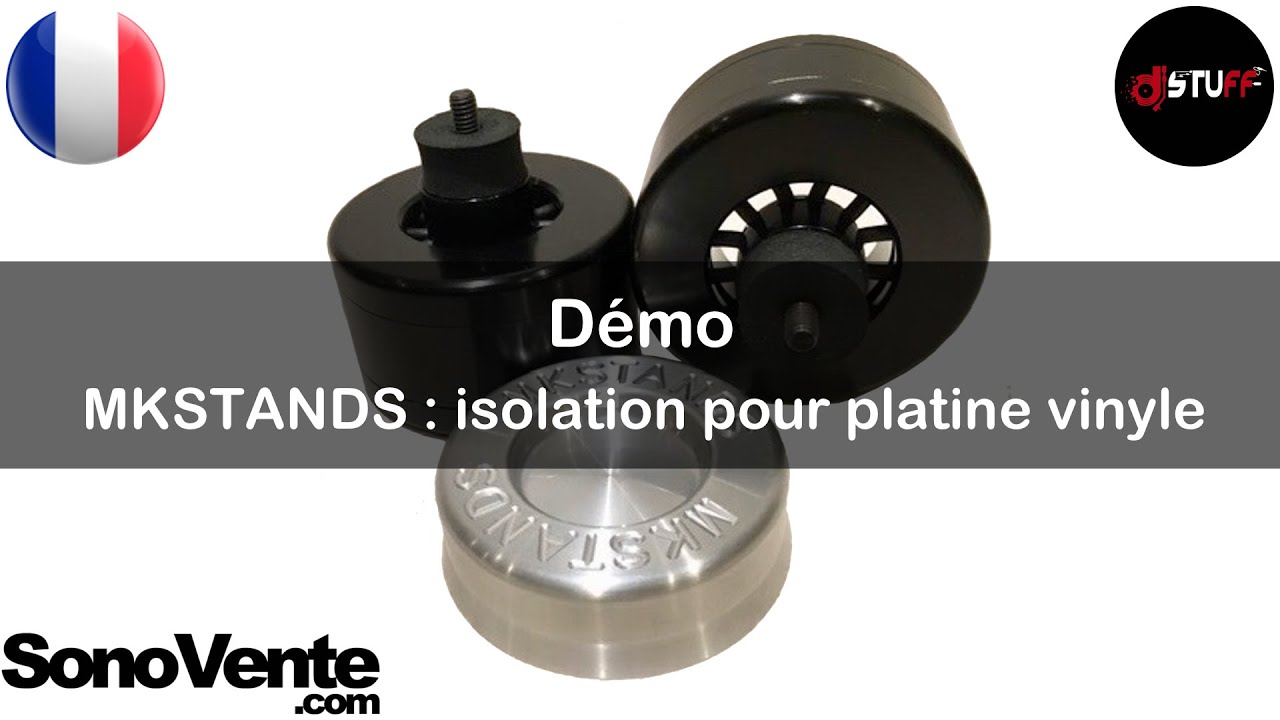 MKSTANDS : isolation pour platine vinyle 🇫🇷 ( English in description )
