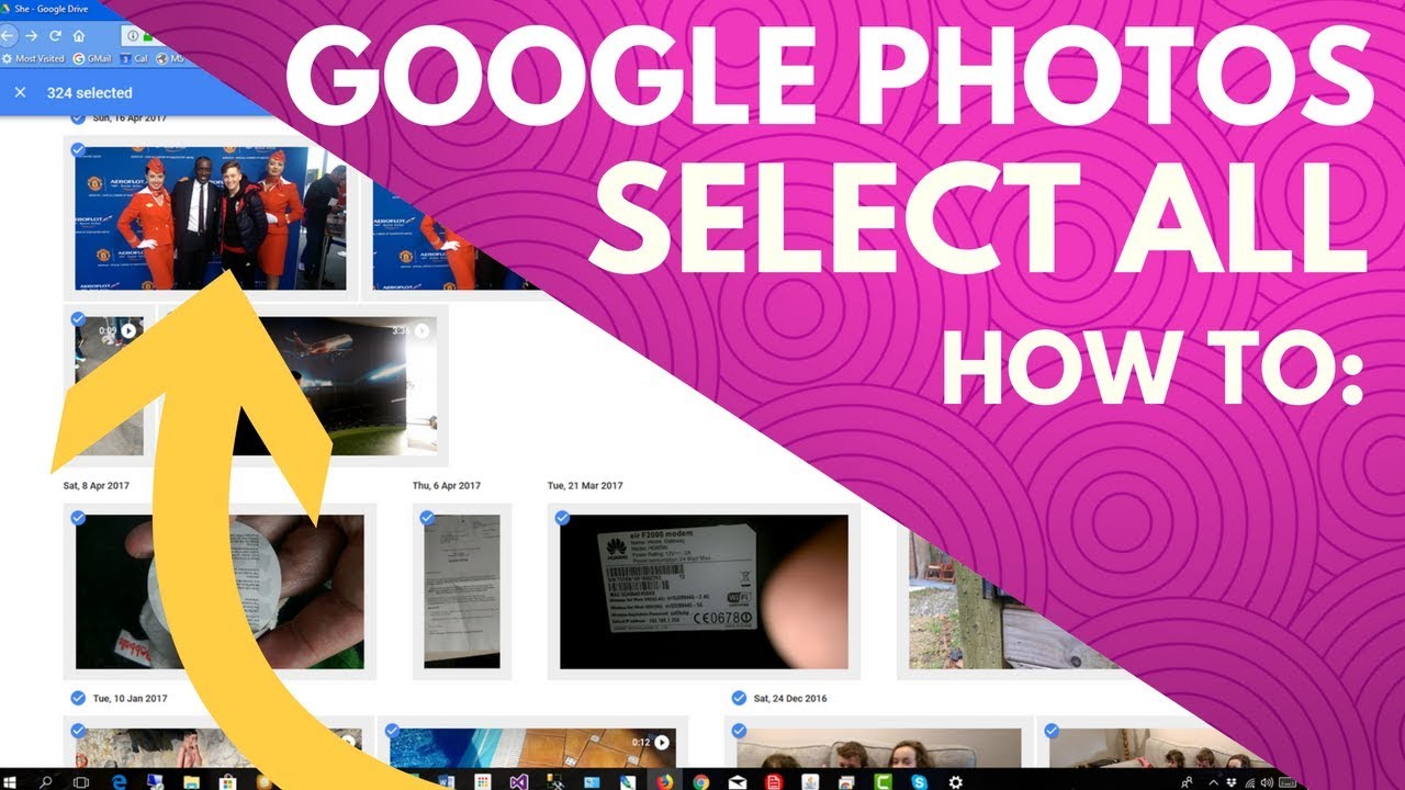 Google Фото выбрать все - Как