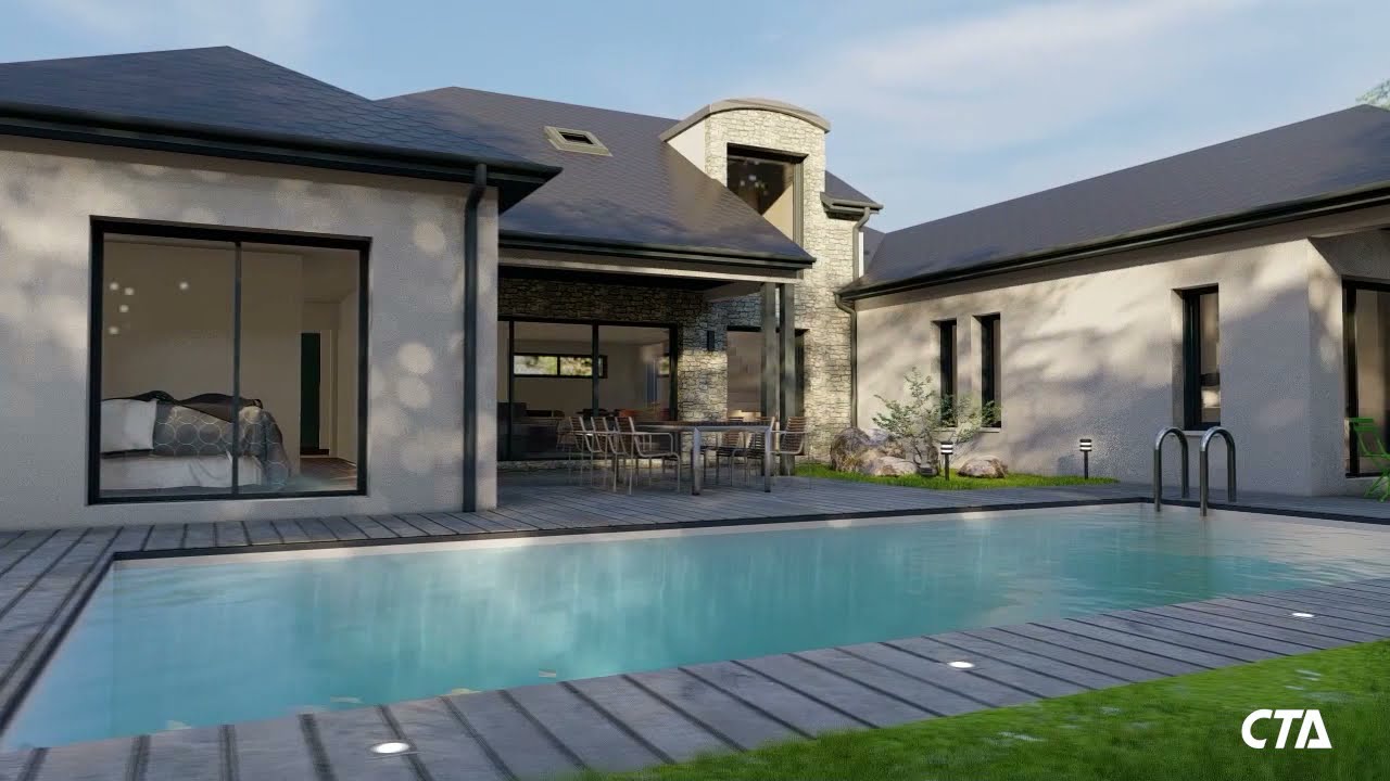 Maison neuve traditionnelle - inspiration