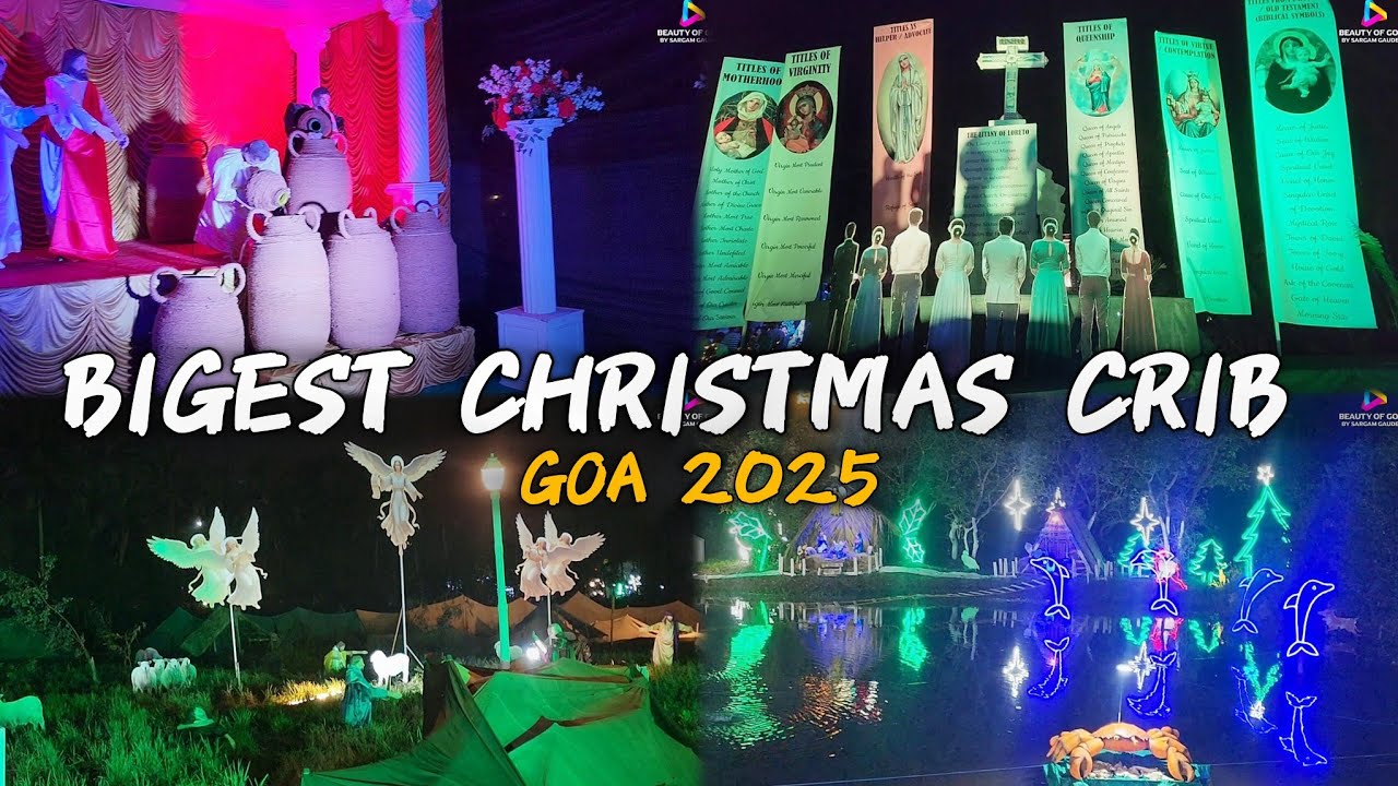 Goa's Biggest Christmas Crib 2025
