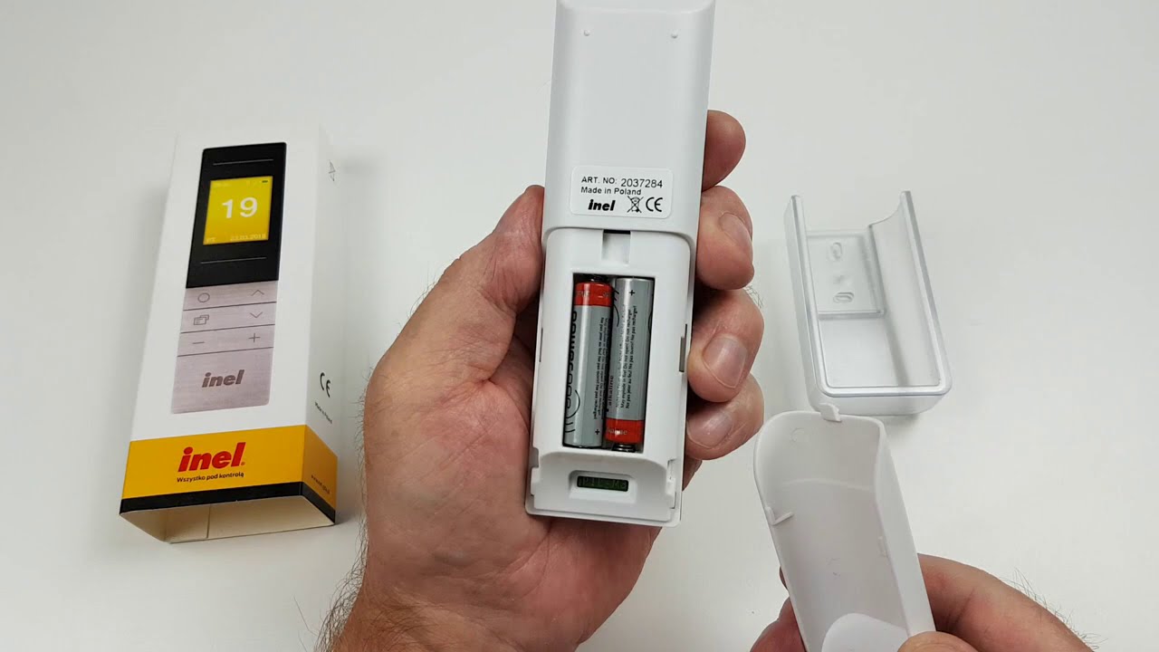 Instrukcja obsługi pilota do rolet  INEL PIL - 19 MMT